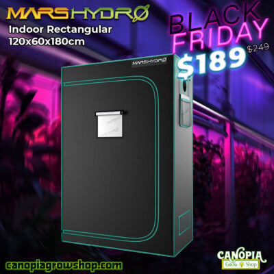 Canopia Growshop -Quito | Armario de cultivo indoor Mars Hydro 60x120x180cm -Promo Black Friday 2025