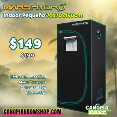 Canopiagrowshop.com | Quito - Ecuador | Armario de cultivo indoor Mars Hydro 70x70x160cm
