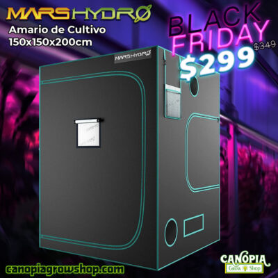 CanopiaGrowshop.com | BLACK FRIDAY 2025 Carpa de Cultivo Indoor MarsHydro 150x150x200 Quito|