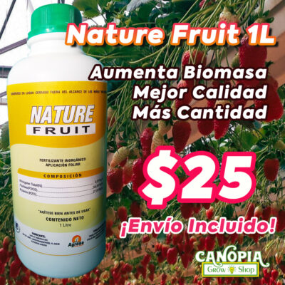 Canopiagrowshop.com | Quito | Fertilizante para engrose Nature Fruit1L