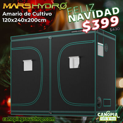 CanopiaGrowshop.com | NAVIDAD 2025 Carpa de Cultivo Indoor MarsHydro 20x240x200cm Quito|