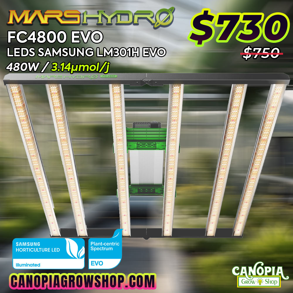 Canopia Growshop | Quito - Ecuador | Mars Hydro FC4800 EVO |