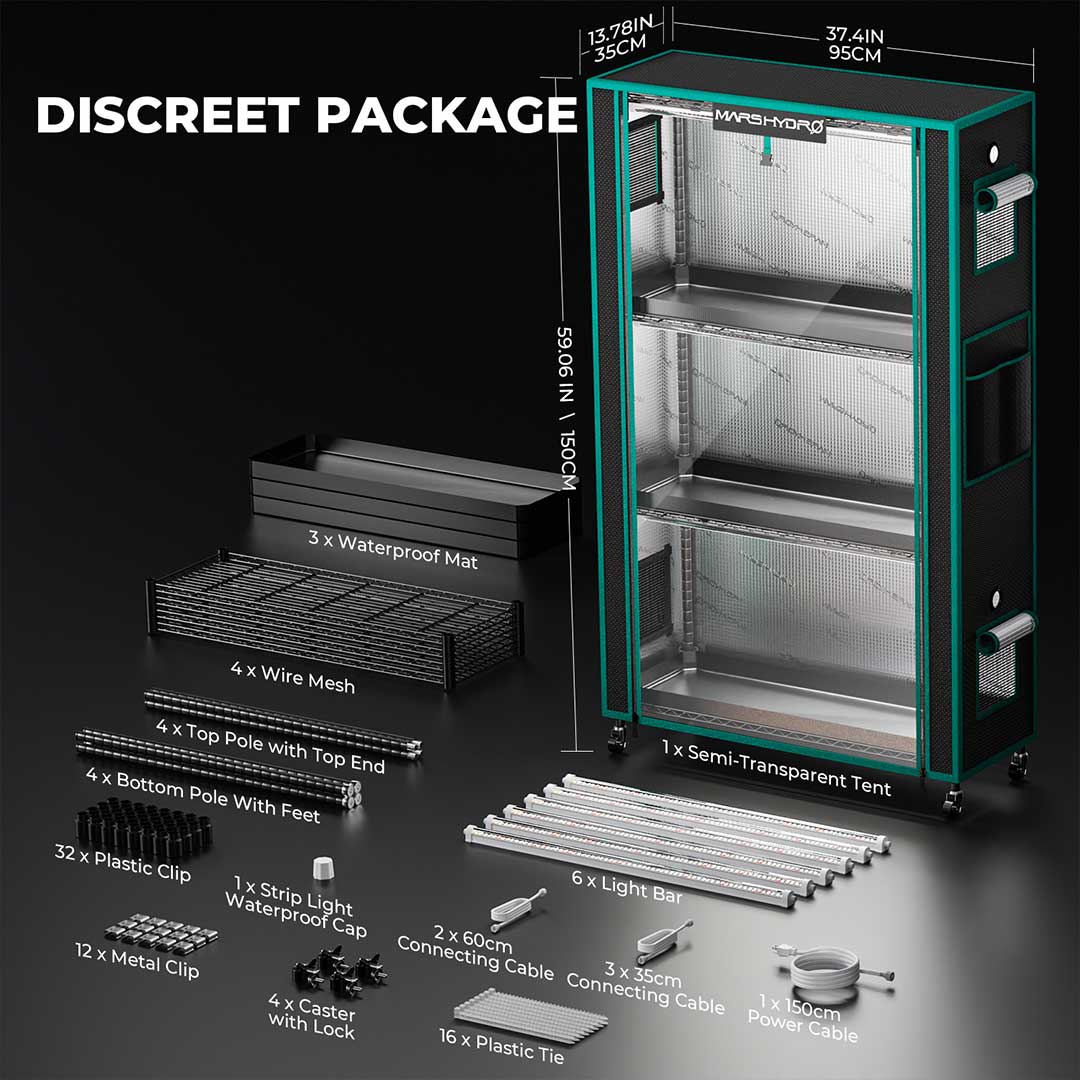 Estante para plantas de interior 150W - Imagen 4