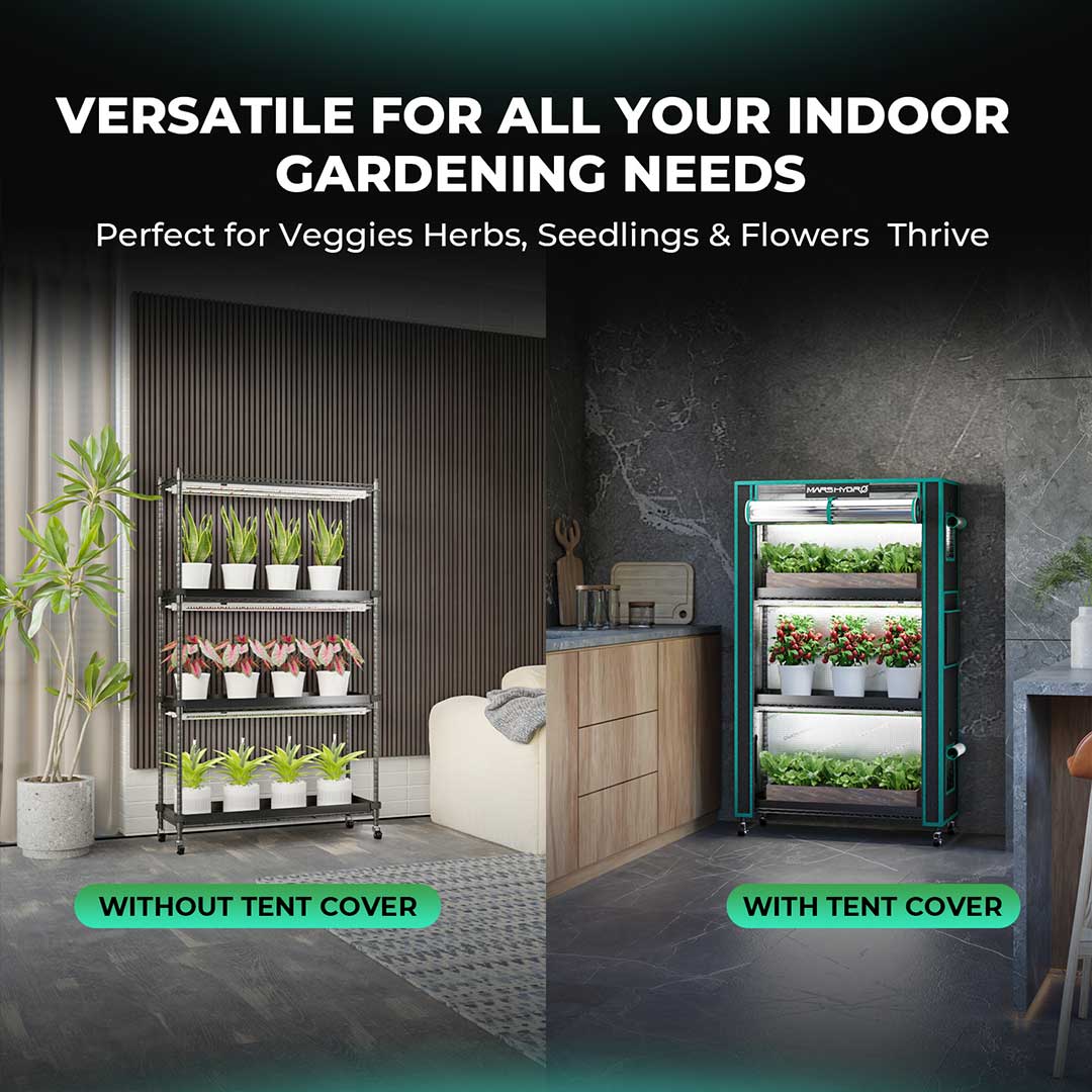 Canopiagrowshop.com | Quito - Ecuador | Estante Mars Hydro para plantas de interior 150 W - Contenidos del paquete